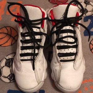 Red and White Jordan’s!!